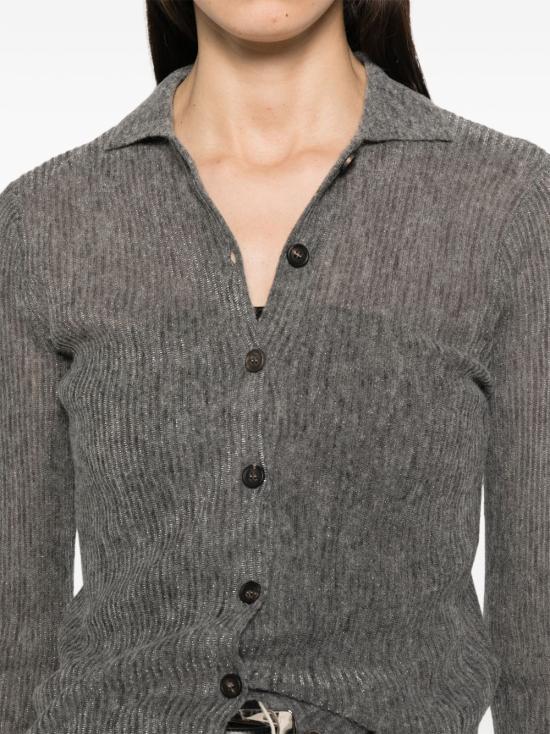 26FW 브루넬로 쿠치넬리 가디건 MFR493706 CZN54 DARK GREY - BRUNELLO CUCINELLI