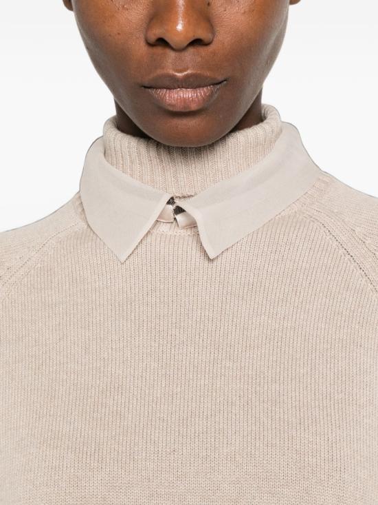 26FW 브루넬로 쿠치넬리 스웨터 M12747004 C9991 BEIGE - BRUNELLO CUCINELLI