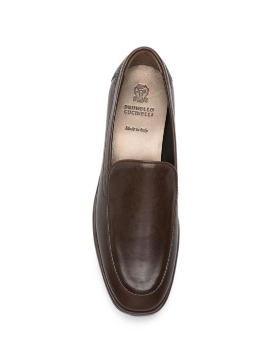 26FW 브루넬로 쿠치넬리 로퍼 MZSLG3300 C9122 BROWN - BRUNELLO CUCINELLI