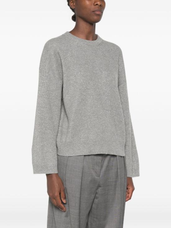 26FW 브루넬로 쿠치넬리 스웨터 M1E224720 CBK52 GREY - BRUNELLO CUCINELLI