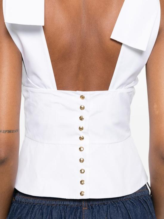 26SS 셀린느 민소매 티셔츠 RX0L8 0T0101BC WHITE - CELINE