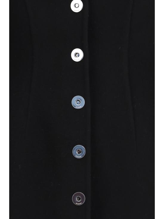 26FW 스포트막스 코트 2622086011600 013 BLACK - SPORTMAX