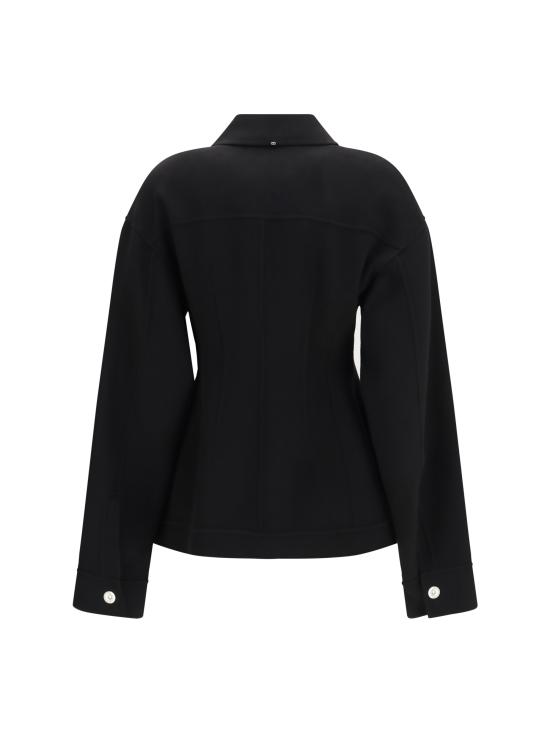 26FW 스포트막스 코트 2622086011600 013 BLACK - SPORTMAX