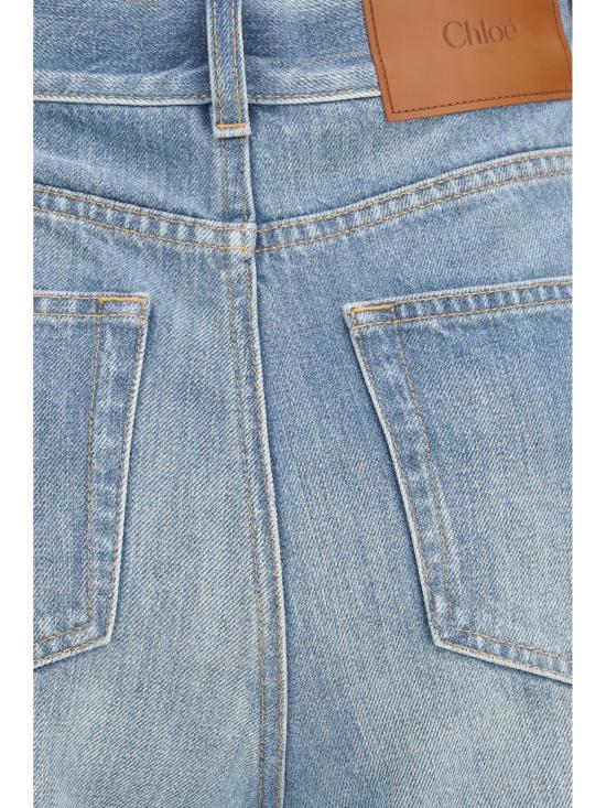 26FW 끌로에 데님 팬츠 CH26ADP01157 496 LIGHT BLUE - CHLOE