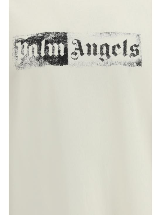 26FW 팜앤젤스 반팔 티셔츠 PAMAA001JR005 0310 CREAM - PALM ANGELS