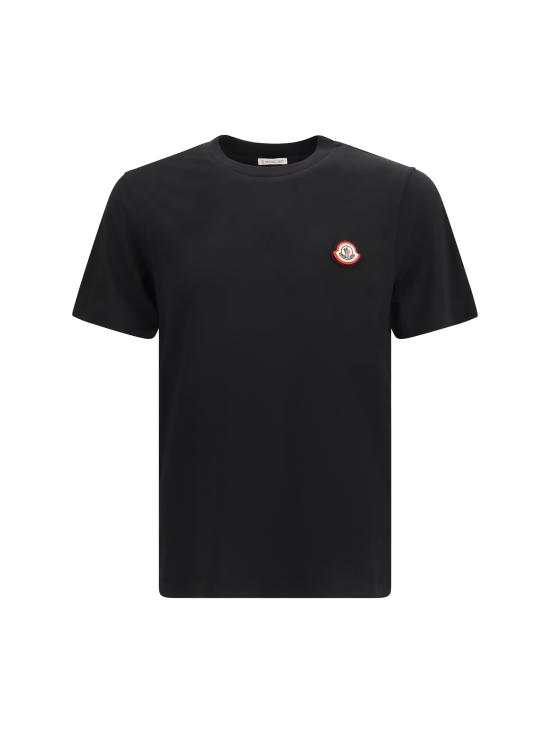 26FW 몽클레어 반팔 티셔츠 L20918C0004589B8Y 999 BLACK