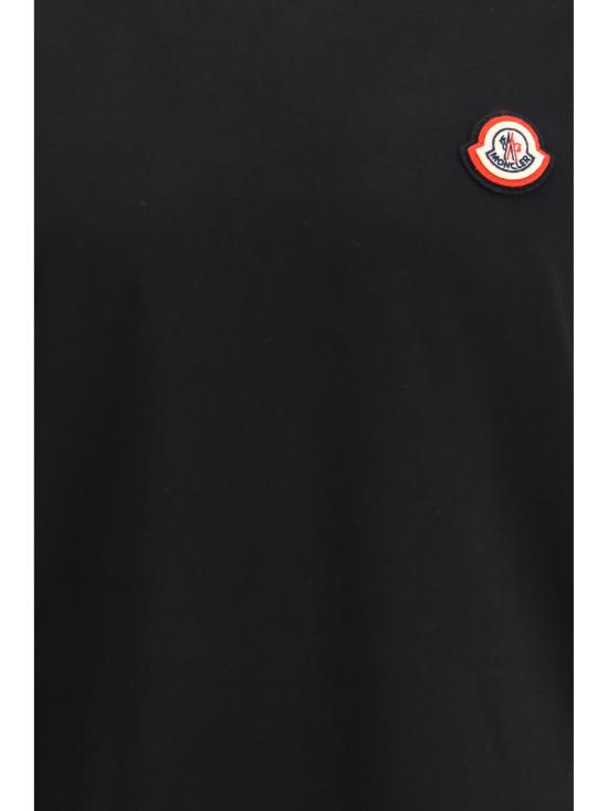 26FW 몽클레어 반팔 티셔츠 L20918C0004589B8Y 999 BLACK - MONCLER