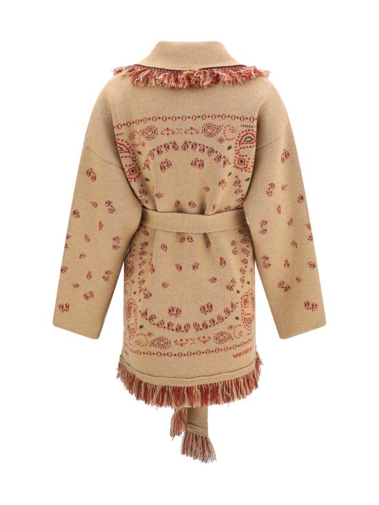 26FW 알라누이 스웨터 LWHB064E26KNI002 6184 BROWN - ALANUI