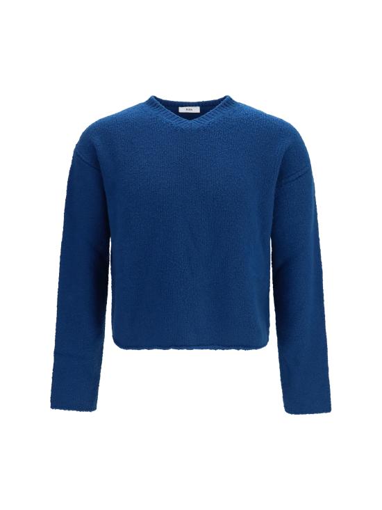 26FW 리에르 스웨터 KNW85WVB INDIGO BLUE
