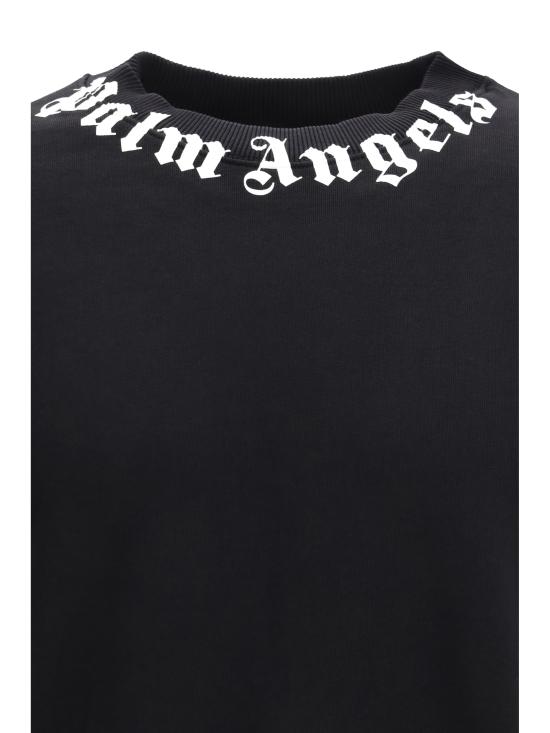26FW 팜앤젤스 후드 티셔츠 PAMBA003FL001 1003 BLACK - PALM ANGELS