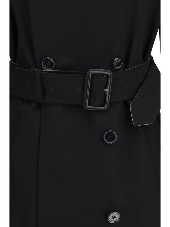 26FW 버버리 트렌치 코트 8135483 A1189 BLACK - BURBERRY