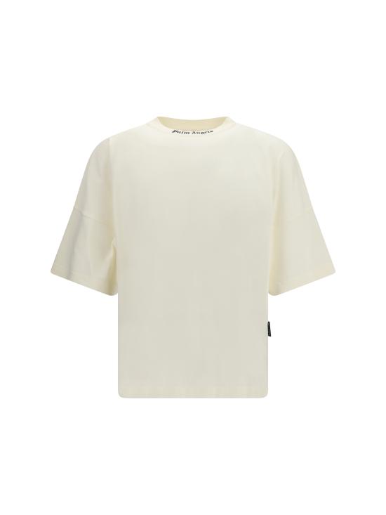 26FW 팜앤젤스 반팔 티셔츠 PAMAA005JR002 0310 CREAM
