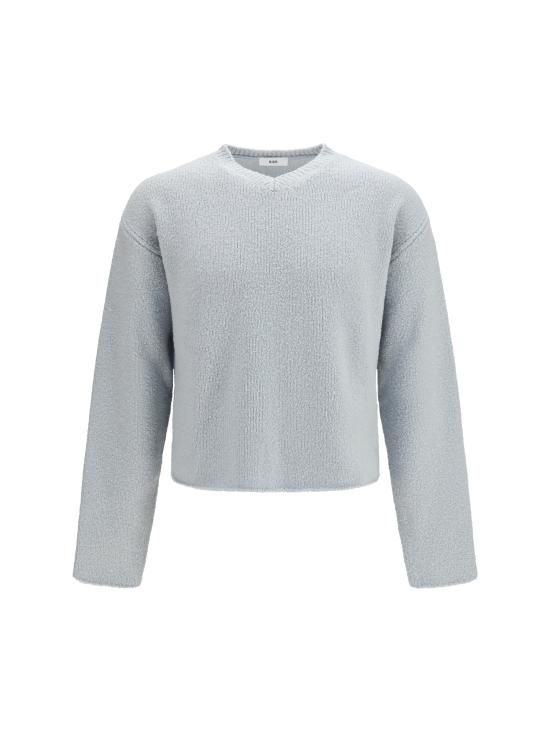 26FW 리에르 스웨터 KNW85WVB TALC GREY