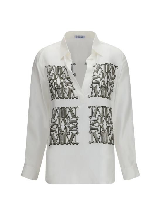 26FW 막스마라 셔츠 2621116051600 002 WHITE