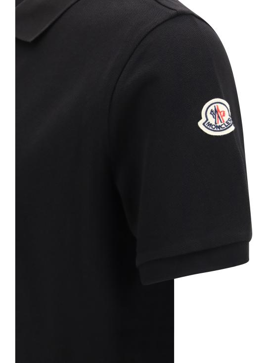 26FW 몽클레어 폴로 티셔츠 L20918A0001789A16 999 BLACK - MONCLER