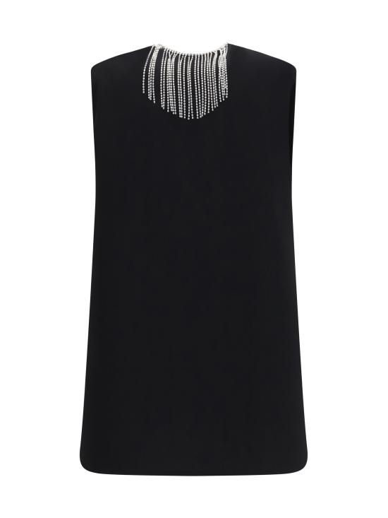 26FW 스포트막스 민소매 티셔츠 2622166031600 003 BLACK - SPORTMAX