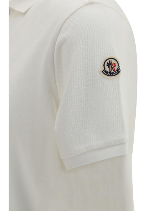 26FW 몽클레어 폴로 티셔츠 L20918A0001789A16 034 WHITE - MONCLER