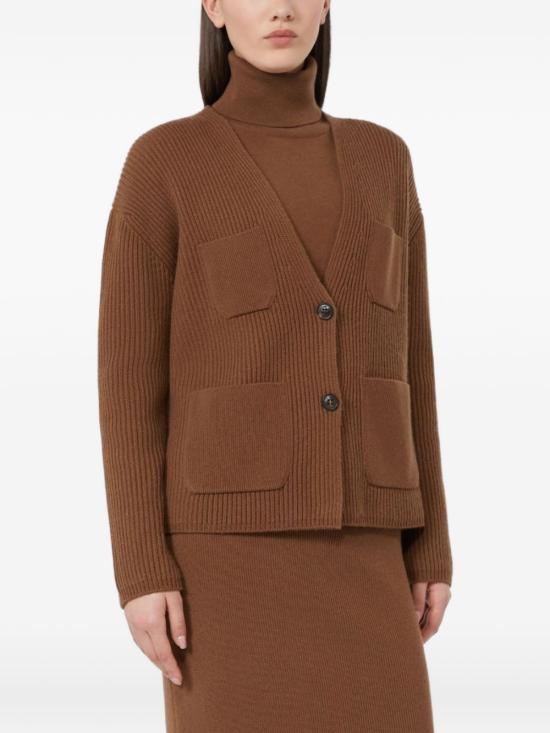 26FW 막스마라 가디건 2626346042600 006 BROWN - MAX MARA