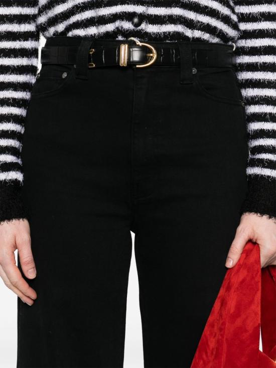 26FW 케이트 DANE 스트레치 진 1170902078 Black - KHAITE