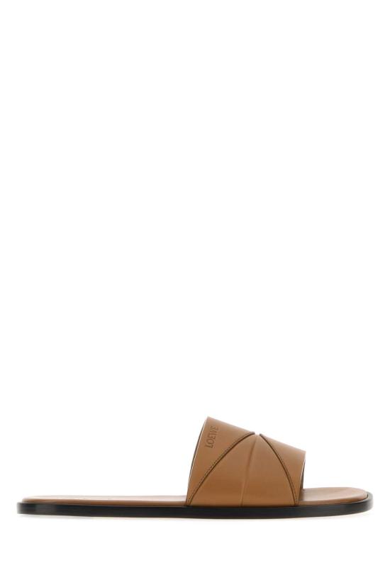 26FW 로에베 오리가미 슬라이드 뮬 M816465X66 MOCHA Camel