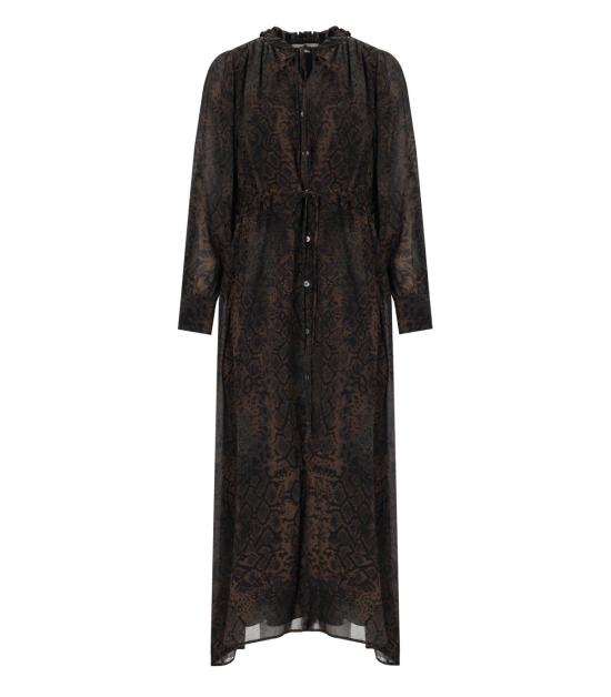 26FW 마렐라 롱 원피스 2623226054200 003 38 Brown