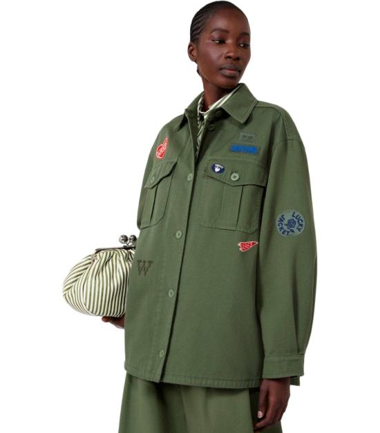 26FW 위켄드막스마라 자켓 2625086011600 003 38 Green - WEEKEND MAX MARA