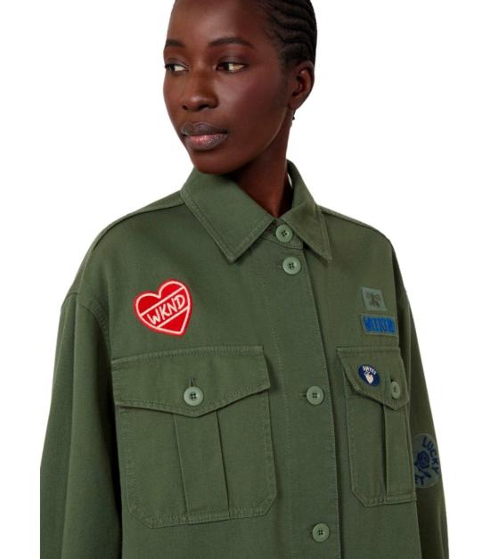 26FW 위켄드막스마라 자켓 2625086011600 003 38 Green - WEEKEND MAX MARA