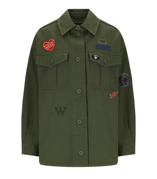 26FW 위켄드막스마라 자켓 2625086011600 003 38 Green