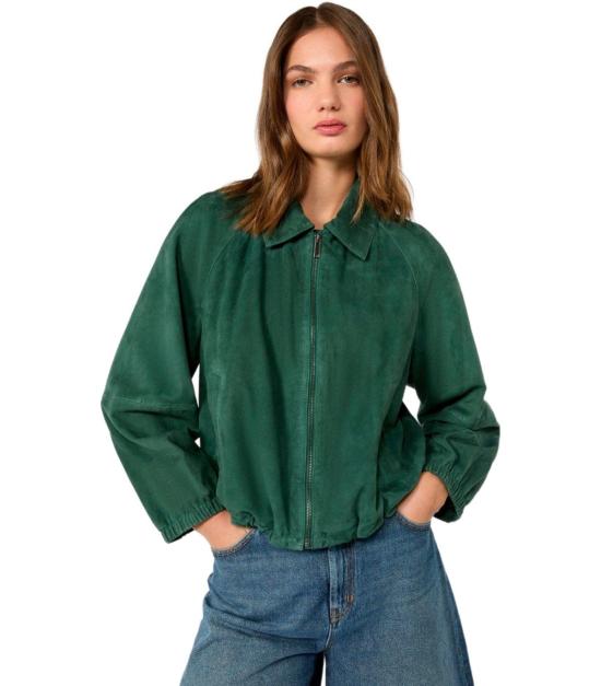 26FW 위켄드막스마라 무스탕 2625446011600 002 38 Green - WEEKEND MAX MARA