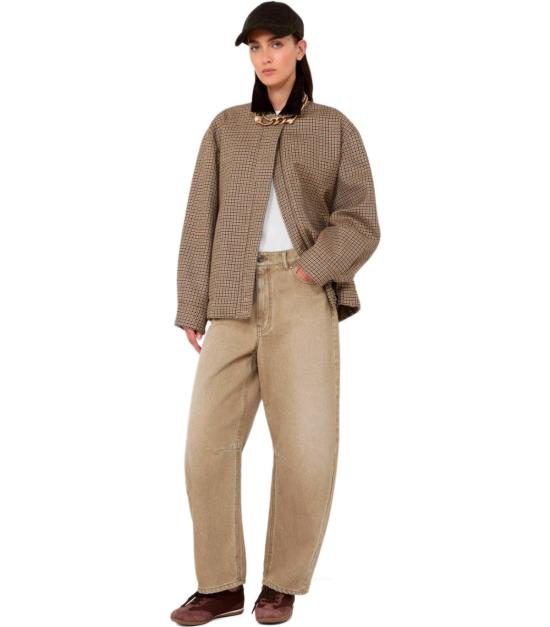 26FW 위켄드막스마라 자켓 2625086071600 001 38 Brown - WEEKEND MAX MARA