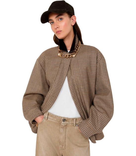 26FW 위켄드막스마라 자켓 2625086071600 001 38 Brown - WEEKEND MAX MARA