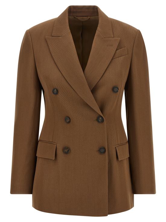 26FW 브루넬로 쿠치넬리 수트 자켓 MG5487095PC832 Brown
