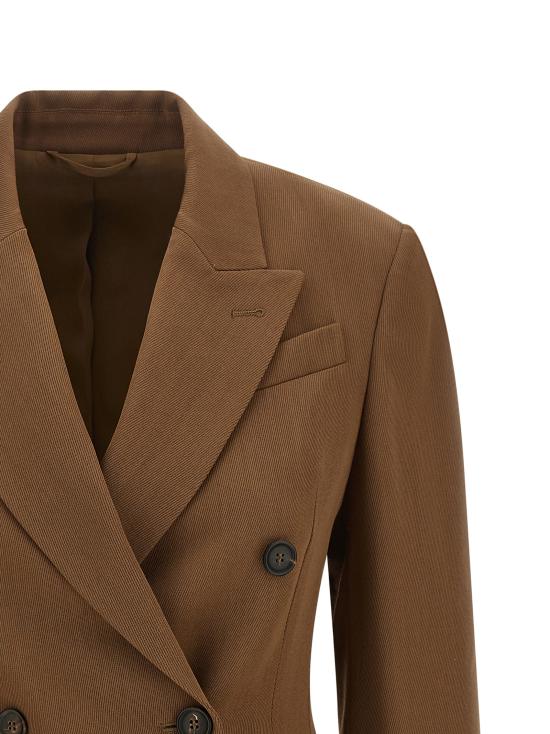 26FW 브루넬로 쿠치넬리 수트 자켓 MG5487095PC832 Brown - BRUNELLO CUCINELLI