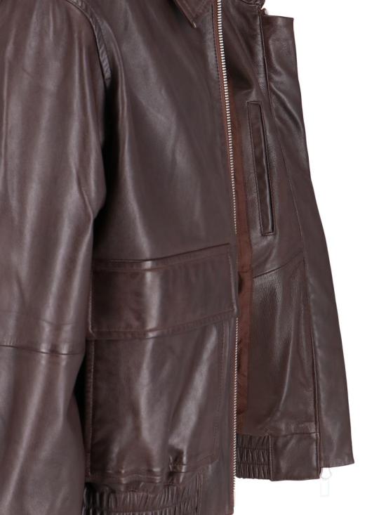 26FW 스튜디오 니콜슨 가죽 자켓 PISTONSNM1115 BROWN - STUDIO NICHOLSON