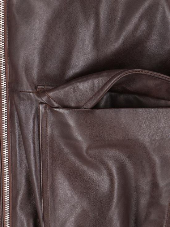 26FW 스튜디오 니콜슨 가죽 자켓 PISTONSNM1115 BROWN - STUDIO NICHOLSON