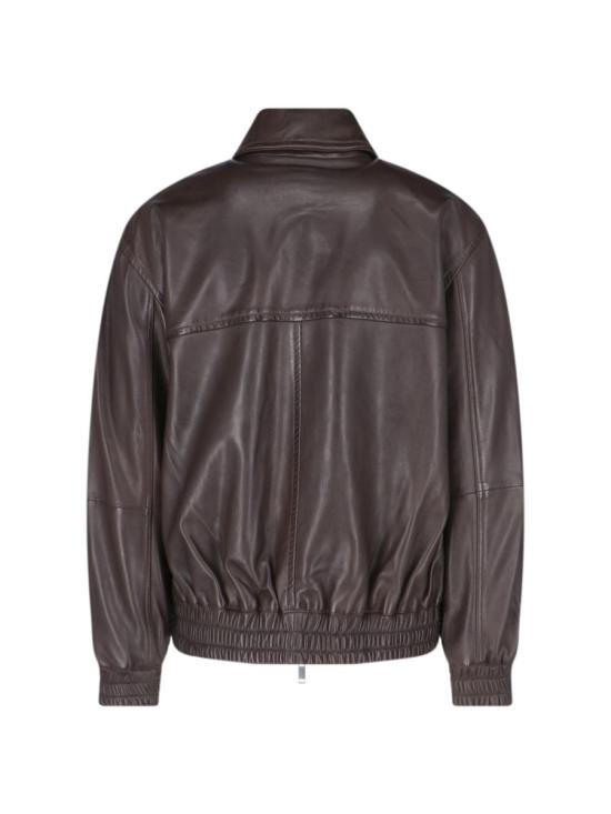 26FW 스튜디오 니콜슨 가죽 자켓 PISTONSNM1115 BROWN - STUDIO NICHOLSON