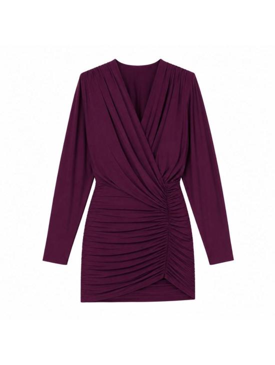 26FW 아마주인 미디 원피스 13SANU MA Purple