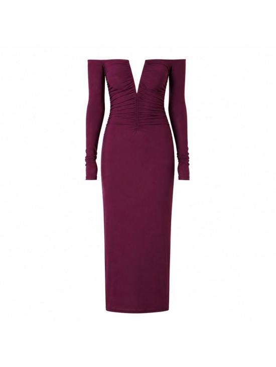 26FW 아마주인 미디 원피스 13NOEU MA Purple