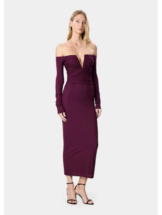 26FW 아마주인 미디 원피스 13NOEU MA Purple - AMAZUIN