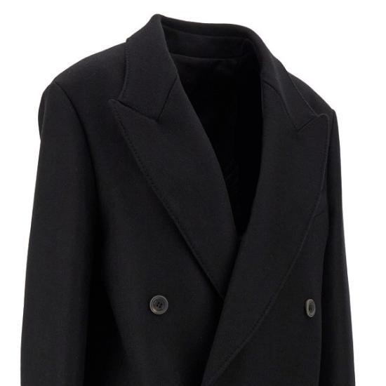 26FW 아르마리움 코트 ARMTMC002W005 Black - ARMARIUM
