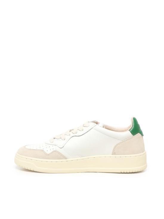 26FW 오트리 메달리스트 로우 스니커즈 AULM LS23 WHITE AMAZON - AUTRY
