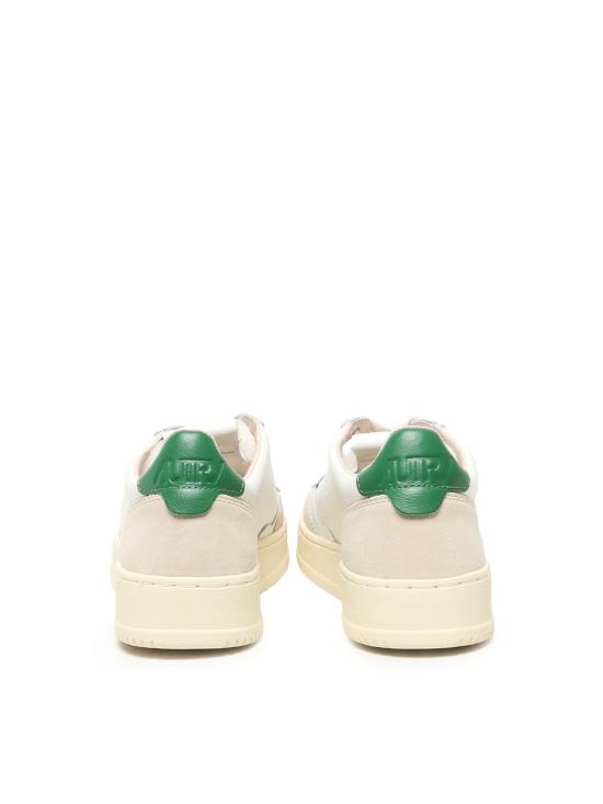 26FW 오트리 메달리스트 로우 스니커즈 AULM LS23 WHITE AMAZON - AUTRY