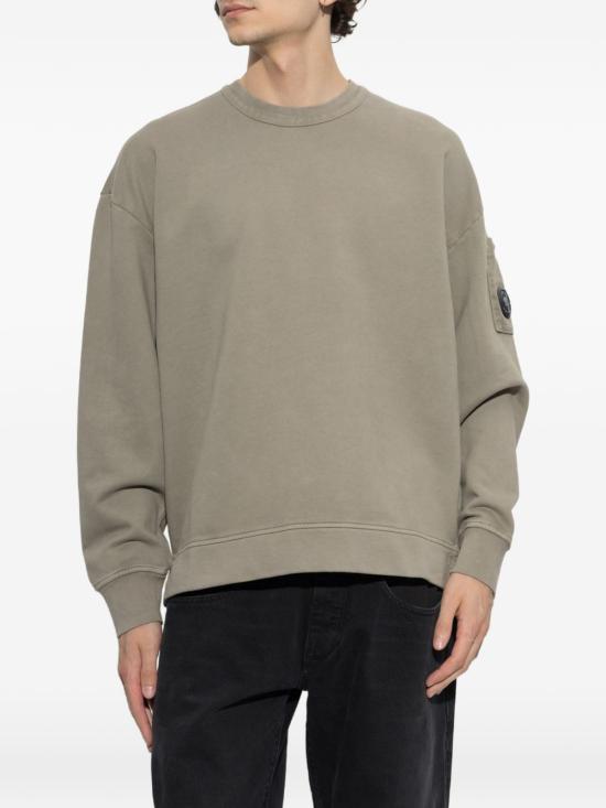 26FW 씨피 컴퍼니 긴팔 티셔츠 21CMSS019A006372M 356 Beige - C.P. COMPANY