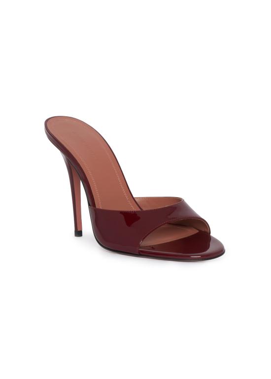 26FW 아미나 무아디 뮬/슬리퍼 ELODIESLIPPERPATENT105 WINE BORDEAUX - AMINA MUADDI