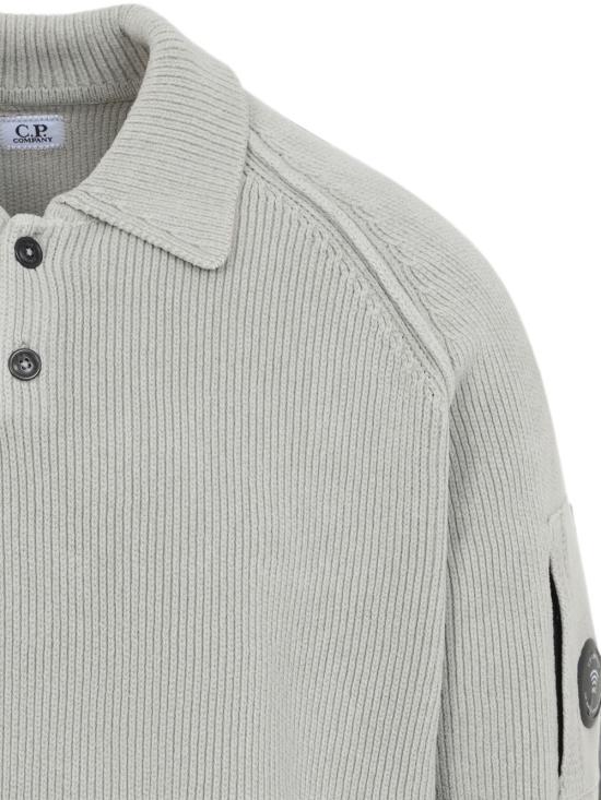 26FW 씨피 컴퍼니 폴로 티셔츠 21CMKN198A005558G 936 Grey - C.P. COMPANY
