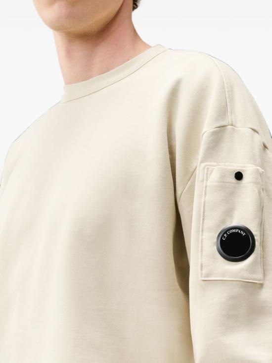 26FW 씨피 컴퍼니 긴팔 티셔츠 21CMSS019A006372M 120 White - C.P. COMPANY