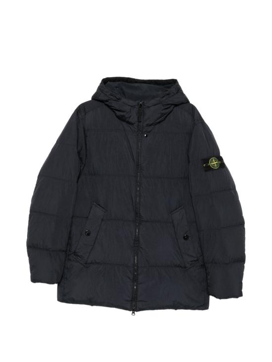 26FW 스톤 아일랜드 크링클 렙스 NY 패딩 재킷 L2S154100037S0A23 V0020 BLUE