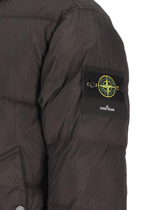 26FW 스톤 아일랜드 크링클 렙스 NY 패딩 재킷 L2S154100037S0A23 V0062 MUD - STONE ISLAND