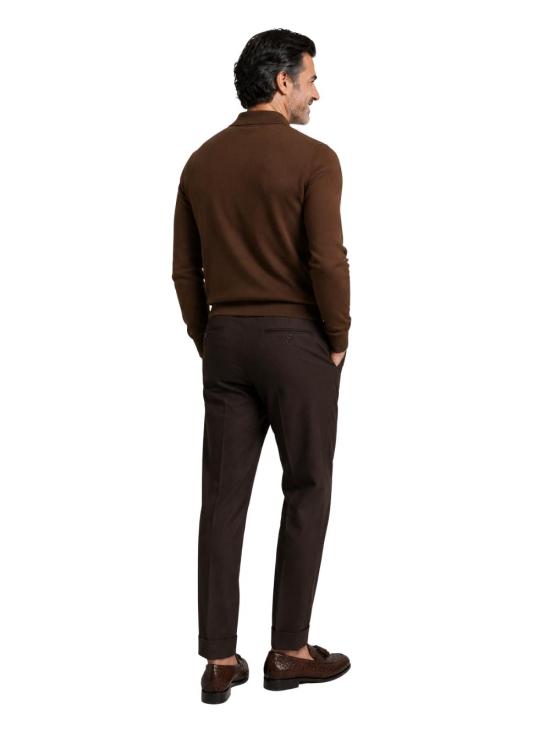 26FW 프랜지스 콜렉션 폴로 티셔츠 FE6852B 3112 Brown - FRANZESE COLLECTION