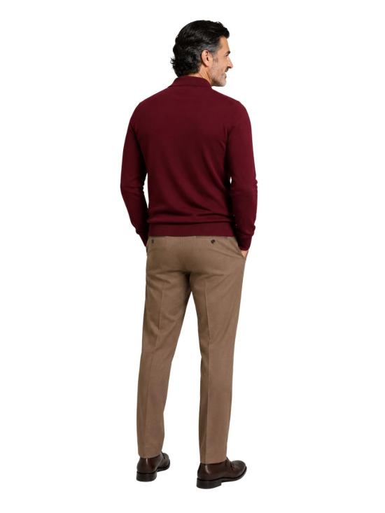 26FW 프랜지스 콜렉션 폴로 티셔츠 FE6852B 3113 Bordeaux - FRANZESE COLLECTION
